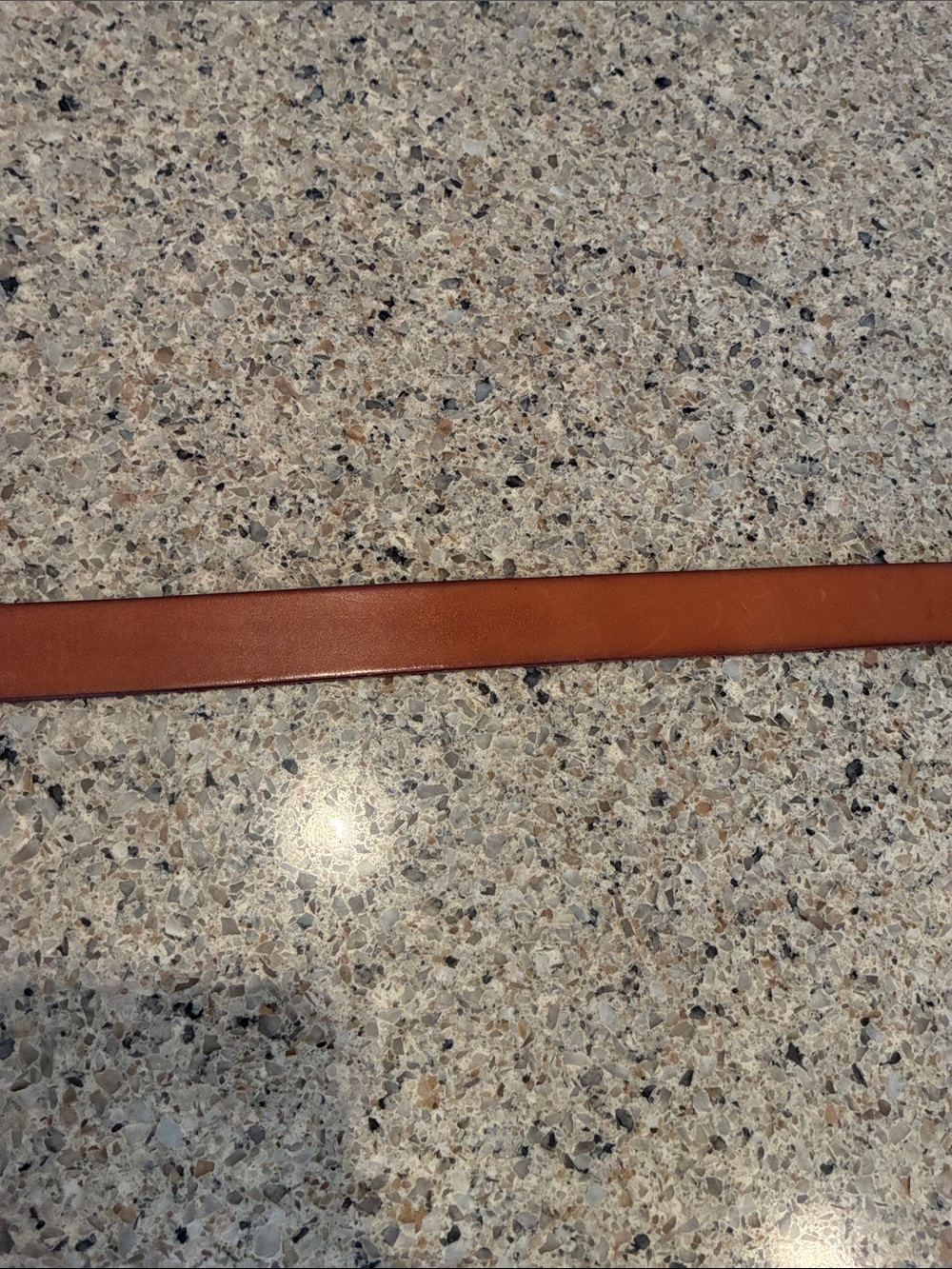 Size Small Vintage Italian Valdarno Leather Double Ring Belt - Picture 6 of 11